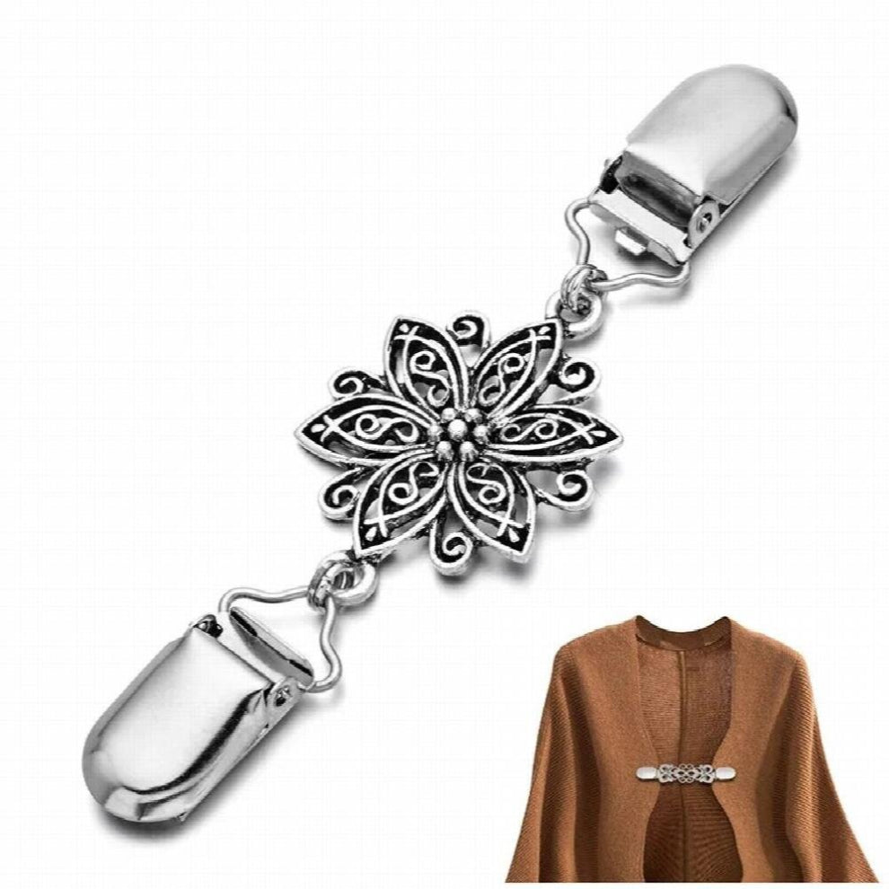 Duck Clips Sweater Cardigan Clip Pin Brooch Flexible Women Shawl Shirt Cardigan Collar Buckles For Scarf Clasp Clothing Decor