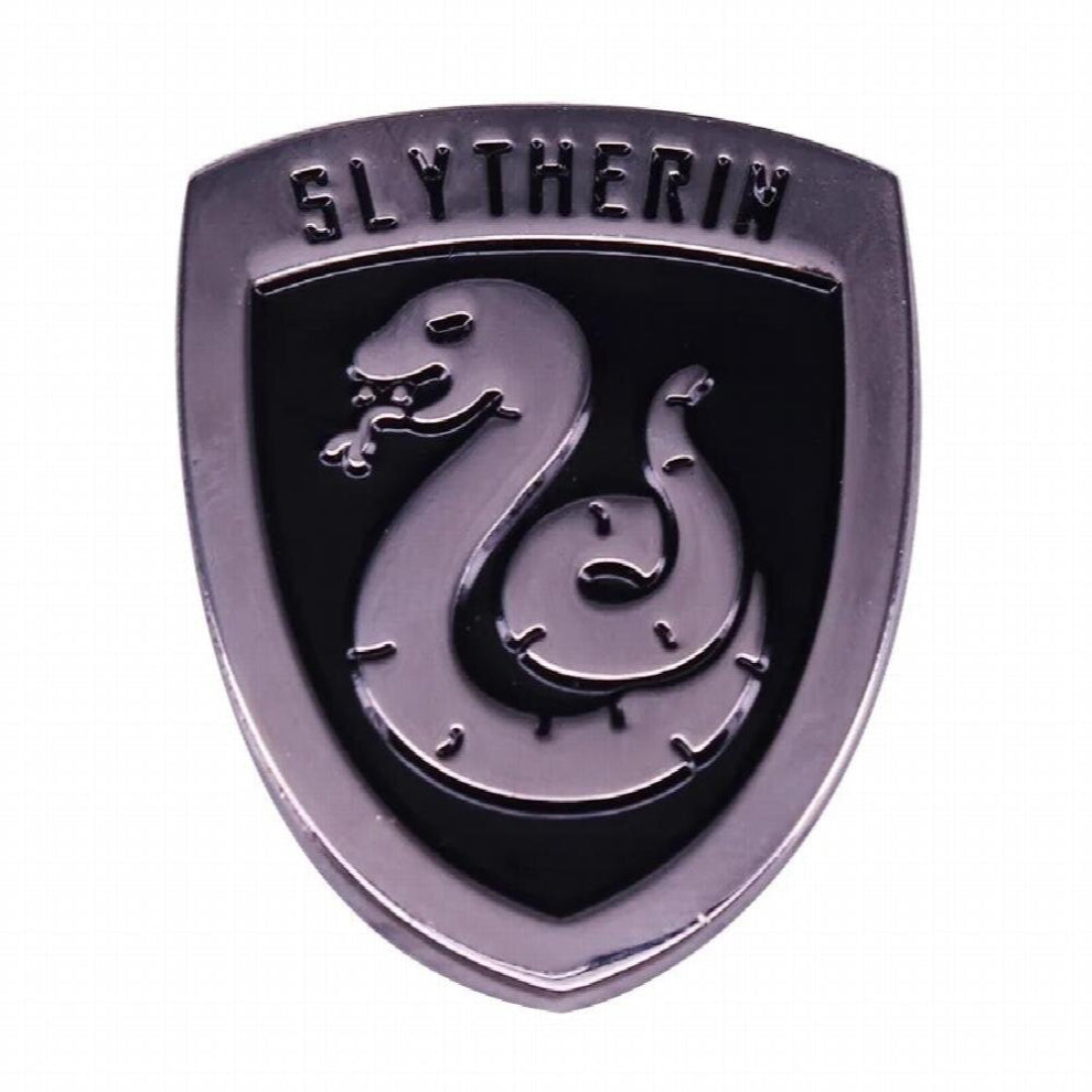 Superior Magic Broom Book Boy Cartoon Brooches Interesting Enamel Badges Denim Jacket Decoration Jewelry