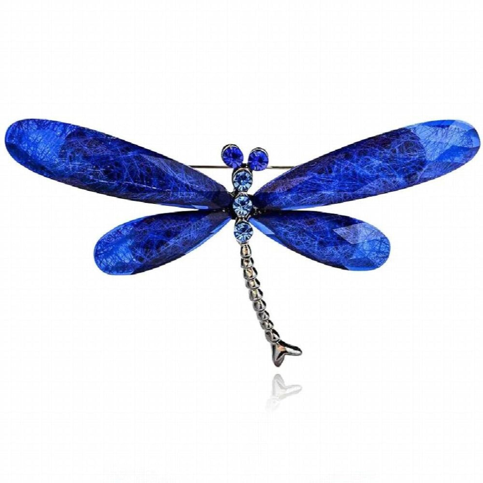 Literary and art dragonfly brooch female pin temperament cardigan jewelry accessories
