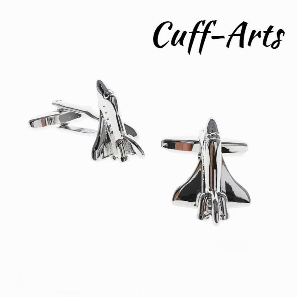 Mens Cufflinks Space Shuttle Cufflinks for Men Gemelos Les Boutons De Manchette by Cuffarts C20208