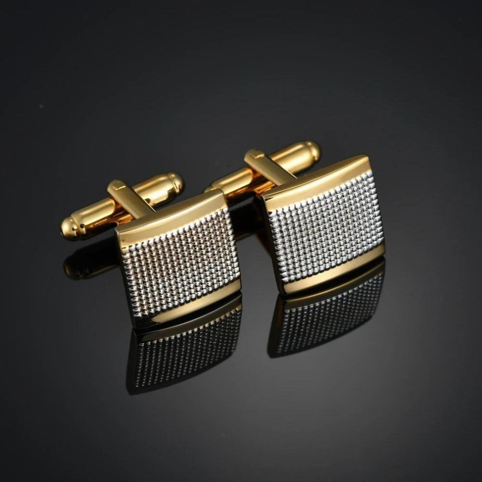 Classic laser cufflinks Crystal studs mens French long sleeve buttons shirt Cufflinks