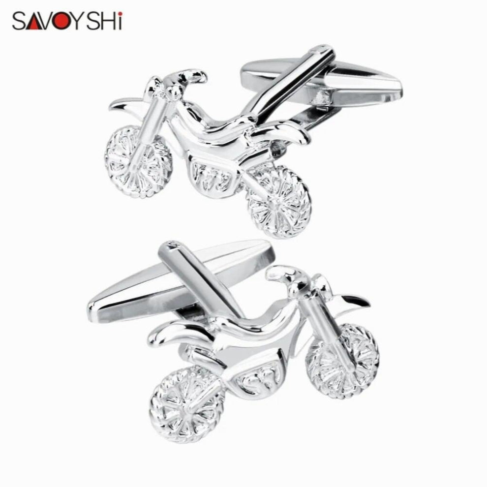 Jewelry shirt cufflinks mens Motorcycle Cuffs links Button High Wedding Gift