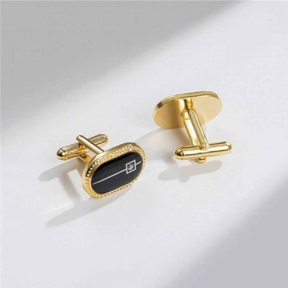 Man Shirt Cufflinks Copper Cufflinks For Mens Wedding Guests Round Square Jewelry Men Cuffs Links Tie Clip