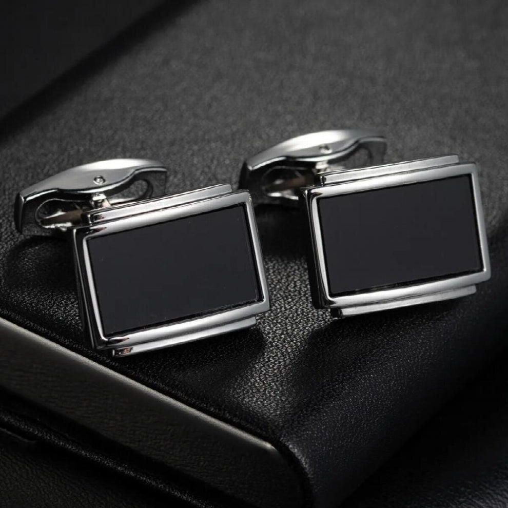 High Oval Stripe Enamel Copper Material Lattice Cuff Mens French Shirts Cuffs Cufflinks Birthday Gift