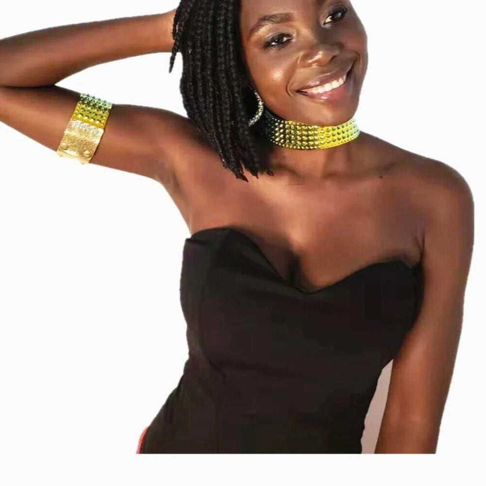 Collar Vintage Statement Necklace & Pendant Party Jewelry Leather Necklace For Women Chokers