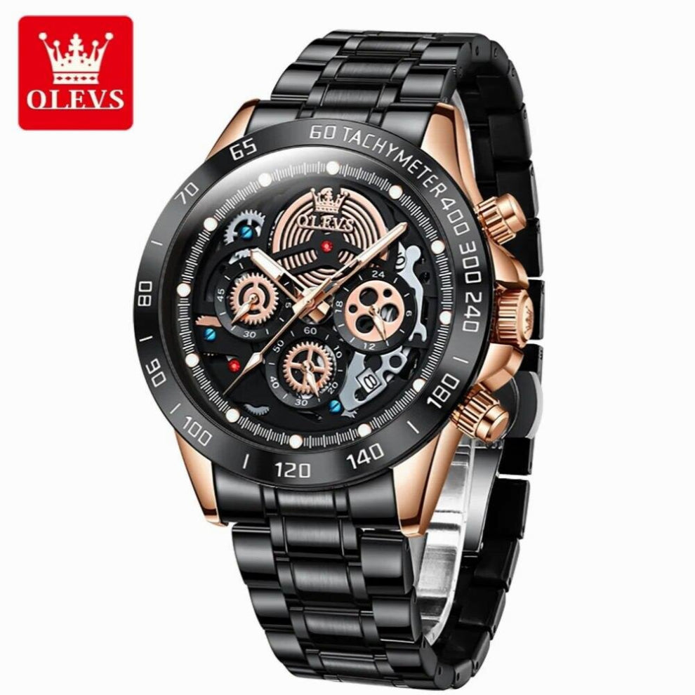 Mens Quartz Watch Noctilucent Sports Waterproof Wrist Watch Stainless Steel Strap Relogio Masculino Religio Masculino 9921