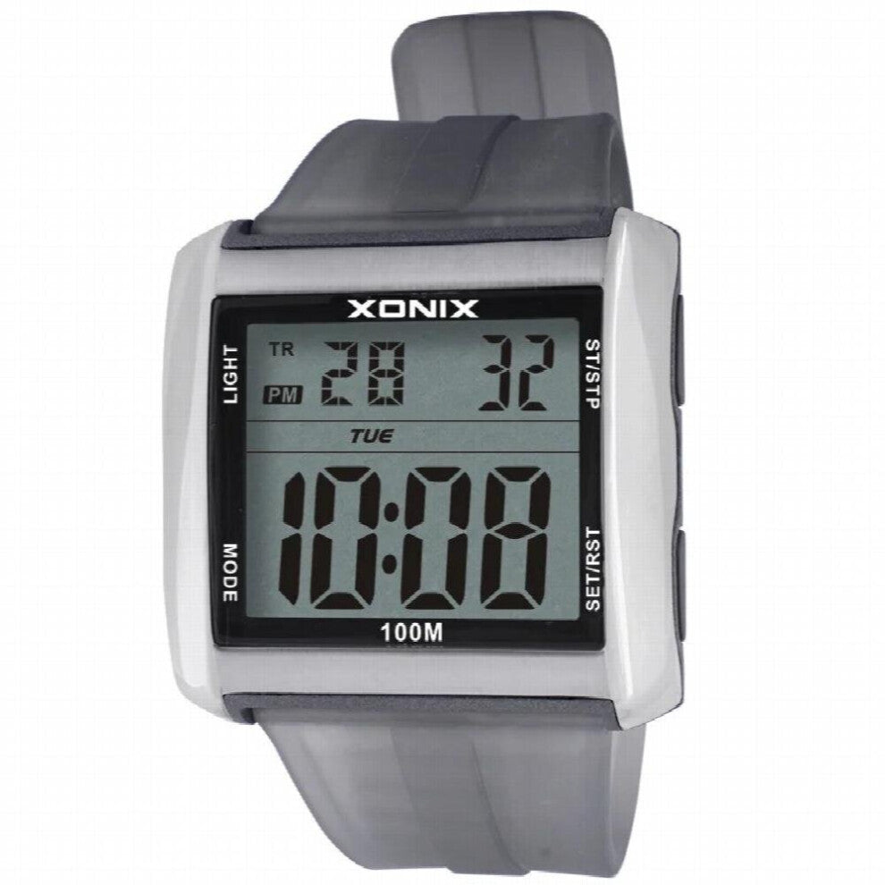 Men Sports Watches Waterproof 100m Outdoor Fun Multifunction Digital Watch Swimming Diving LED Watch Montre Homme