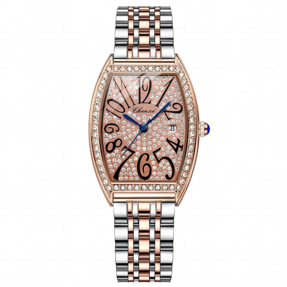 CHENXI Women Analog Quartz Watch Top Waterproof Clock Female Stainless Steel Bracelet Watches Relogio Feminino