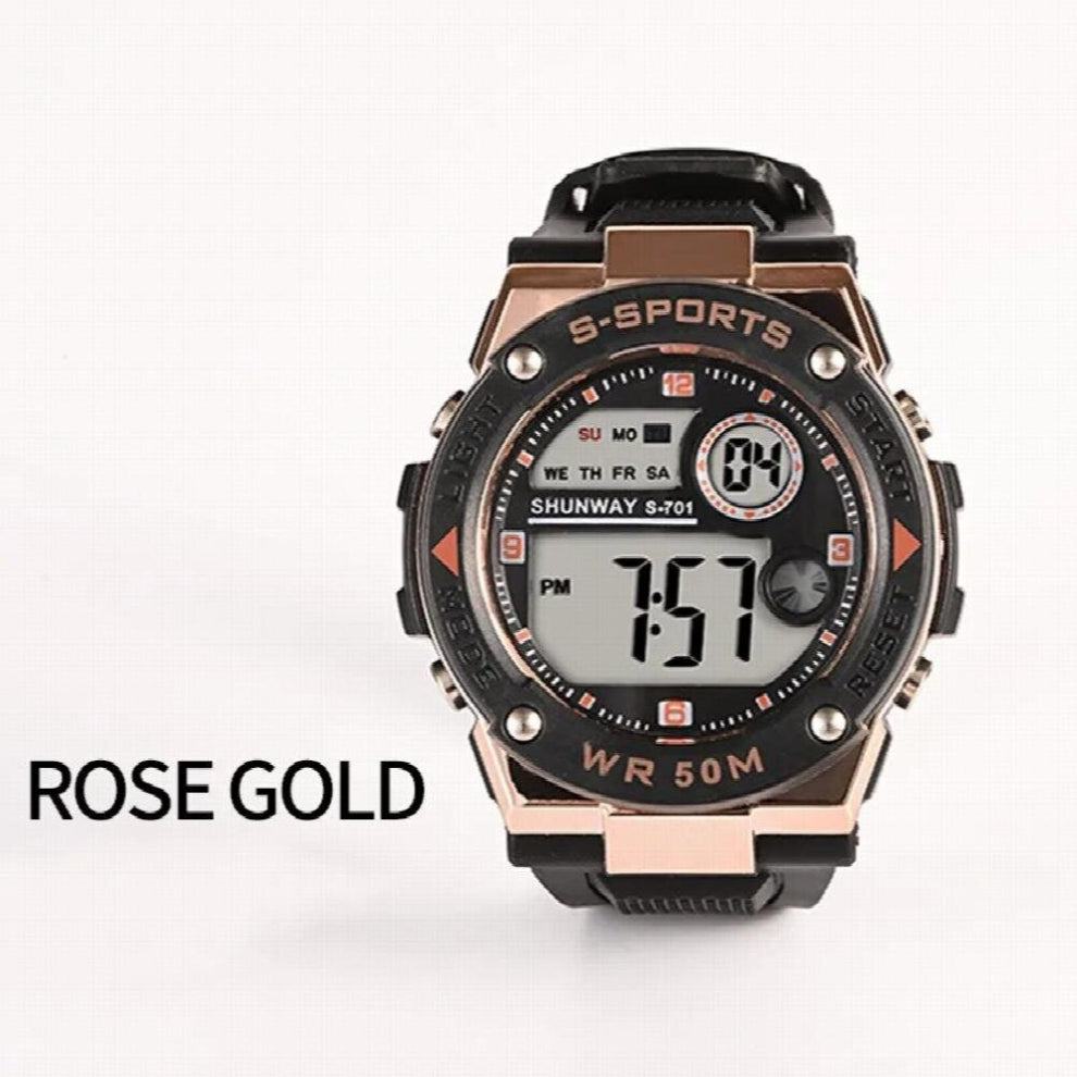 Sport Kids Electronic Watch Student Swimming Diving Children Digital Watches Waterproof 50M Shockproof Luminous Kids Clock