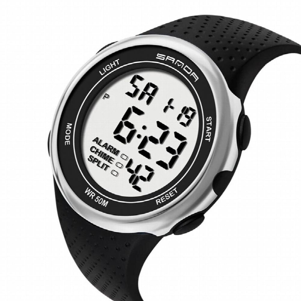 SANDA Mens Digital Watches Sports Chronos Life Waterproof Digital Wirstwatch for Men Military Clock Montre Homme