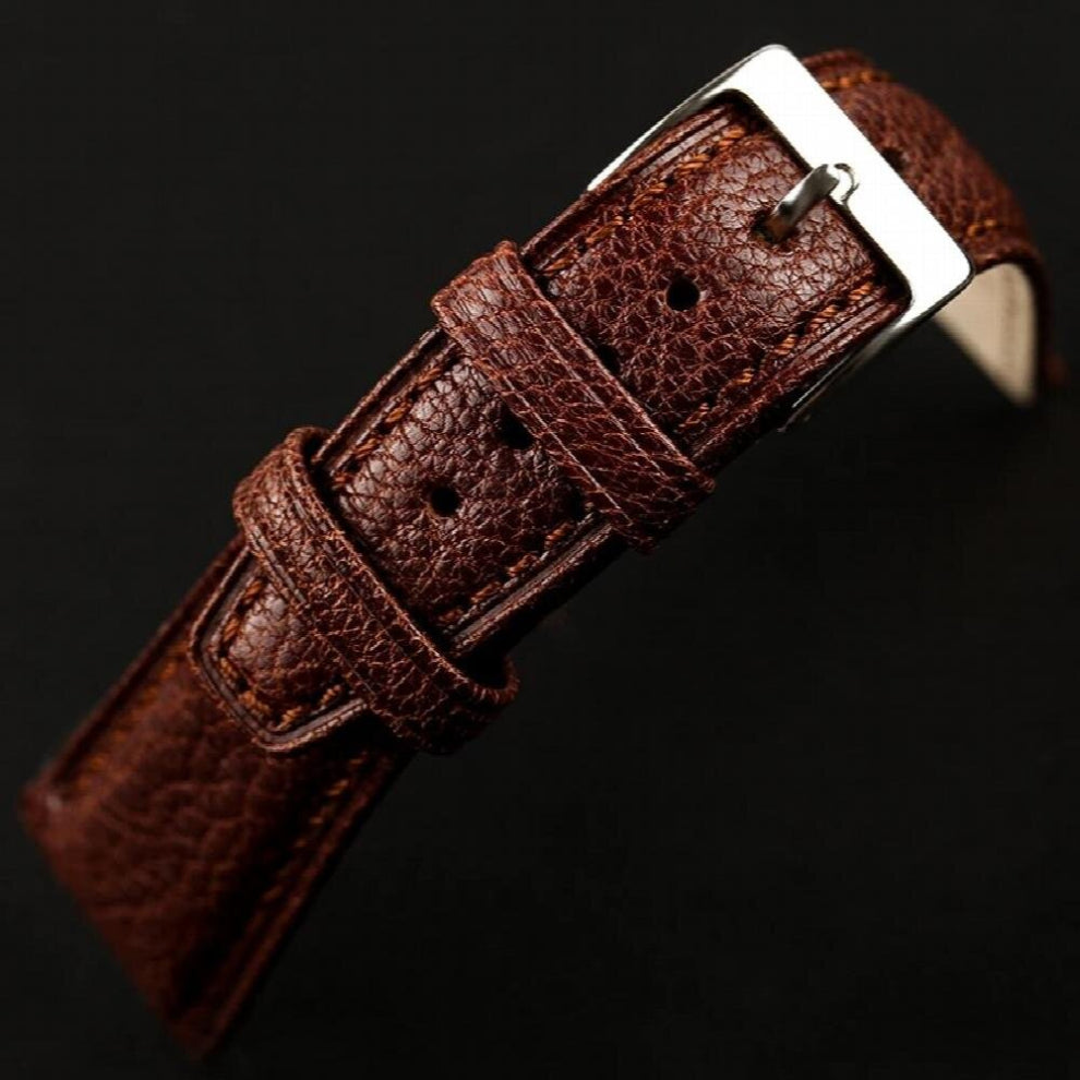 French Goat Leather Watchband 20 21 22MM Suitable For Leather Strap, Suitable For Diving Watch Leather
