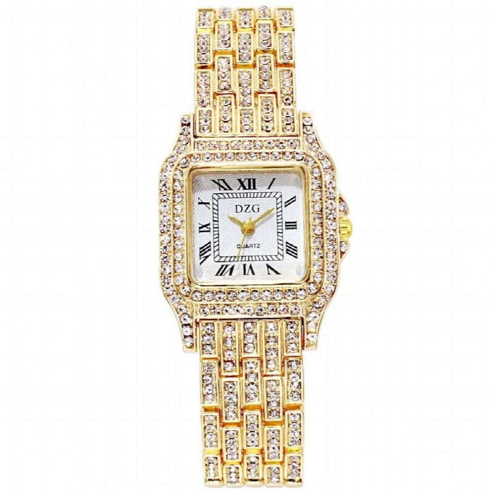 Square Dial Bracelet Watches For Women Number Dial Ladies Quartz Watch Stainless Steel Women Watches