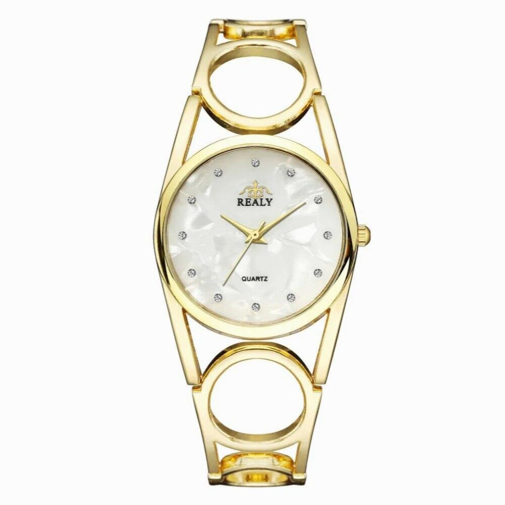 Women Hollow Bracelet Watch Casual Fritillaria Dial Wristwatch Female Dress Clock Relogio Feminino