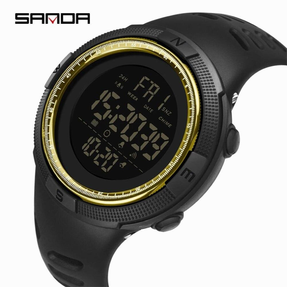 Mens Sports Watches Dive 50m Digital LED Military Watch Men Electronics Casual Wristwatches