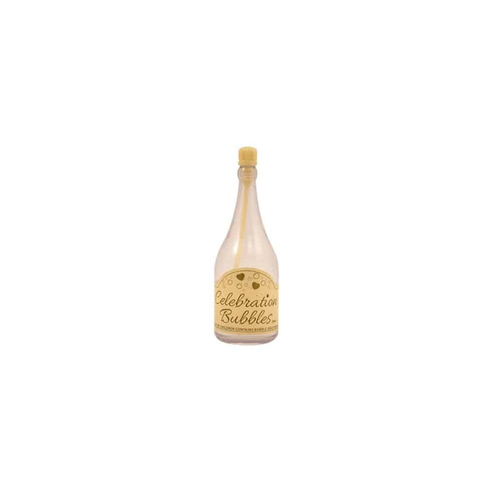Champagne Bottle Bubbles Cream