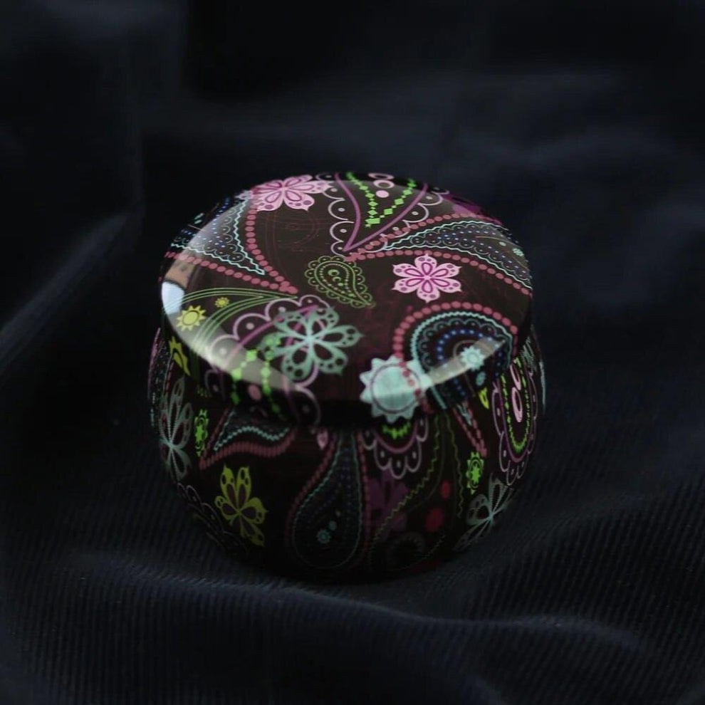 Tea Candy Jewelry Storage Box Cookie Candy Candle Jar Christmas Small Iron Box Wedding Favor Tin Box House Decoration