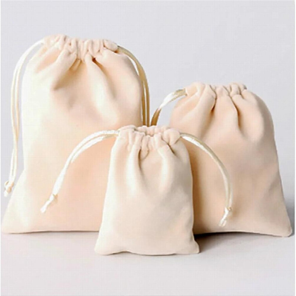High 8 Colors Storage Velvet Bags Beads-Tea-Candy-Jewelry Organza Drawstring Bag For Wedding Christmas Gift Pouches