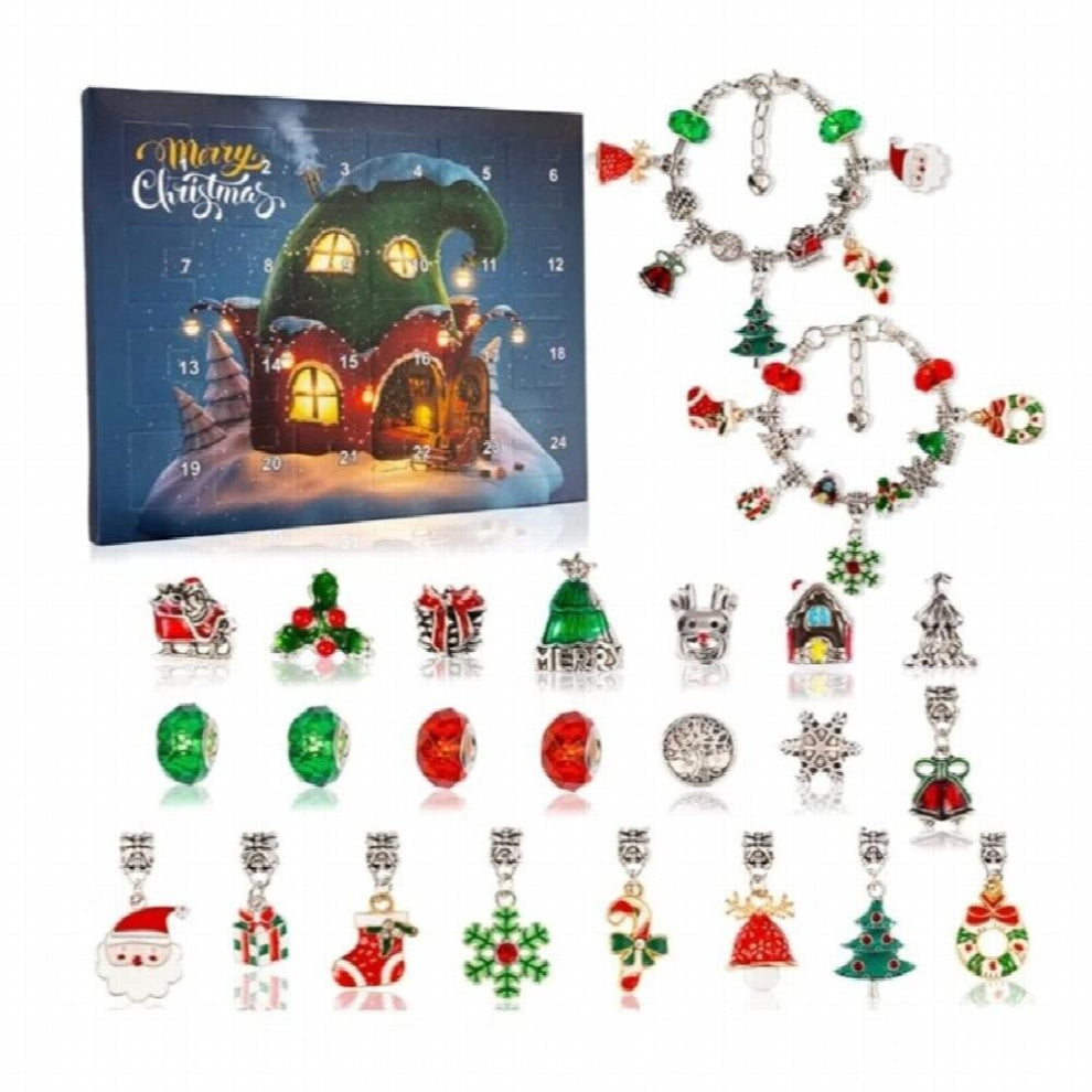 Christmas Jewelry Advent Calendar Christmas Advent Calendar Bracelets Girls Christmas Countdown Calendar blind box