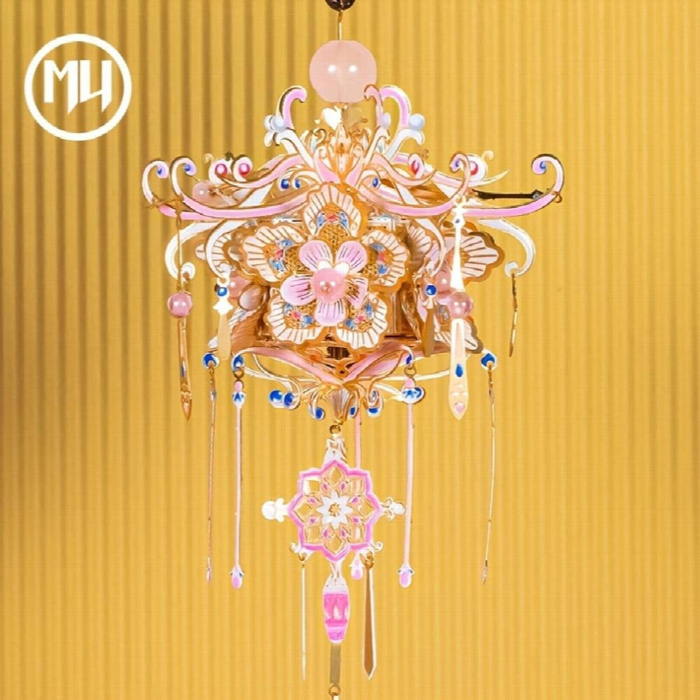 Mu Sachet 3D Metal Three dimensional Puzzle Model Can Be Worn As A Gift For Girlfriend Can Be Used As A Car Pendant