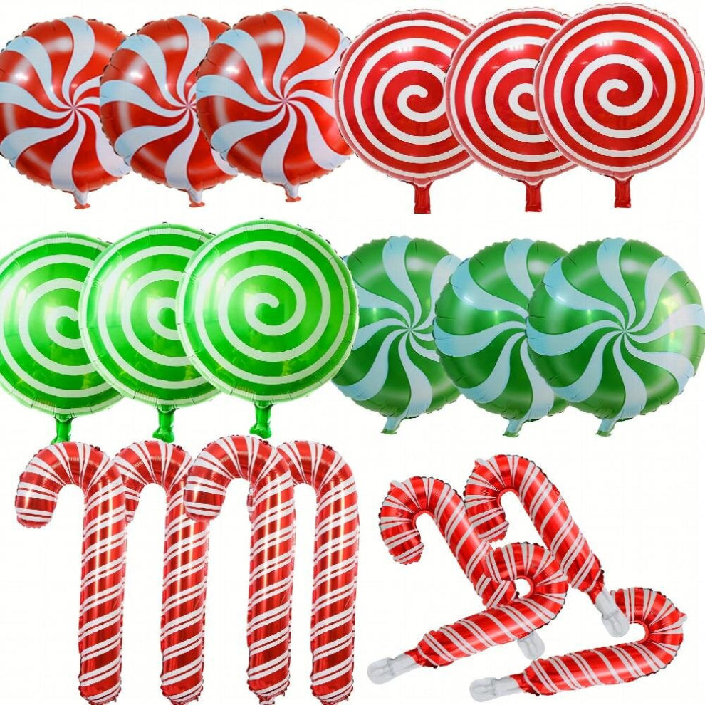 20pcs Candy Set Comes In The Shape Of A Scroll A Windmill And A Cane Which Can Be Used For Various Holidays Such As Christmas And Birthday Parties