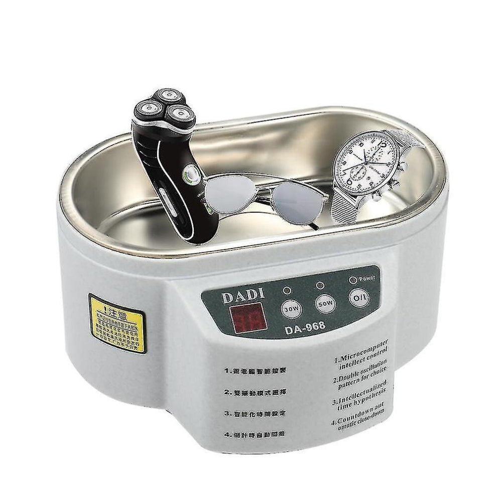 500ml Ultrasonic Jewelry Cleaner Ultrasonic Bath For Jewelry Watches Glasses Makeup Brush Ultrasound Cleaning Machine
