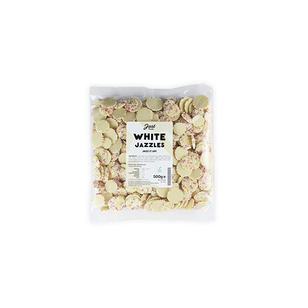 Just Treats White Chocolate Snowies (500g Share Bag)…