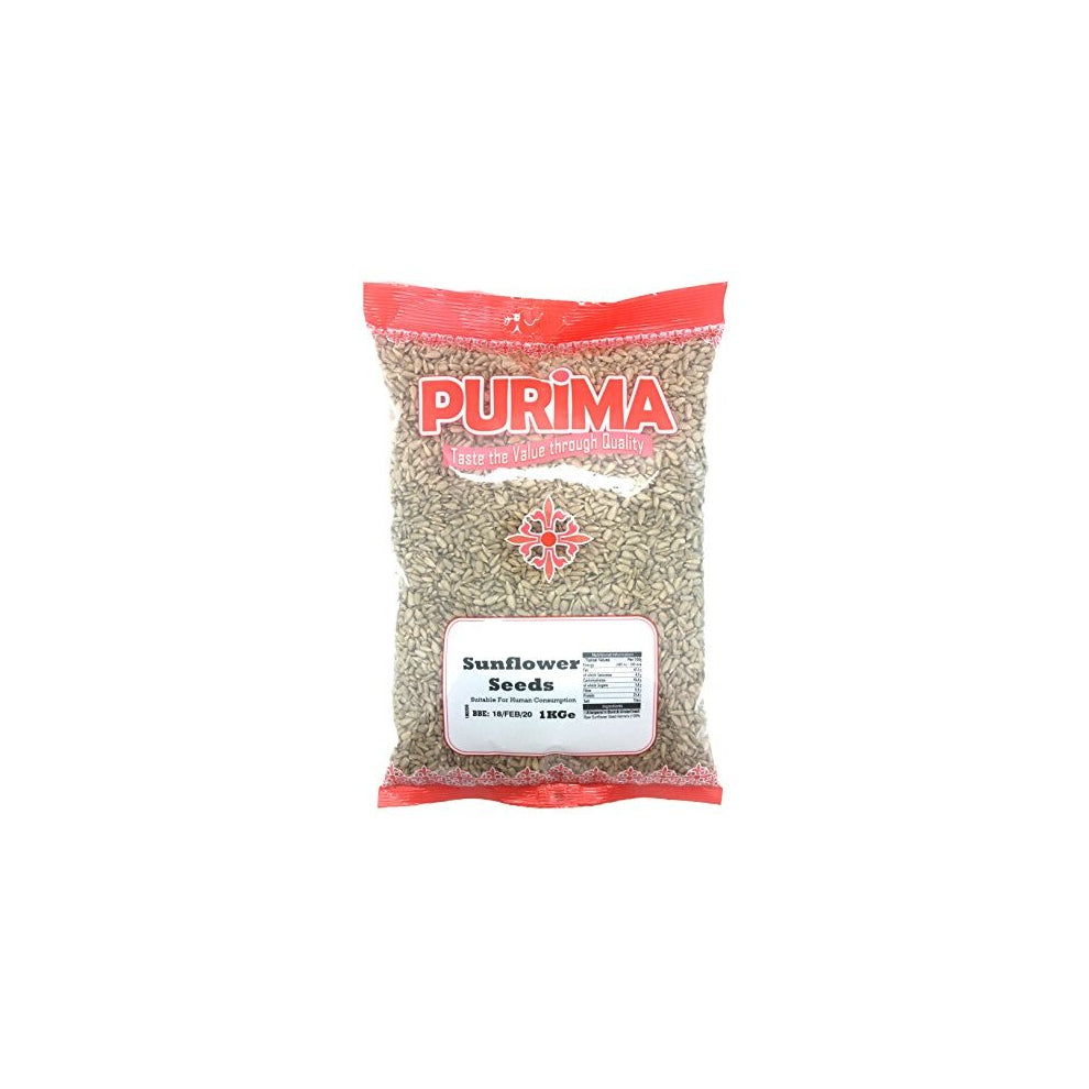 Sunflower Seeds 1kg - Ready To Eat - 100% Fresh Natural Whole Shelled Sun Flower Hearts Kernels 1 kg Bag - Quality Edible Seed - for Human Consumption