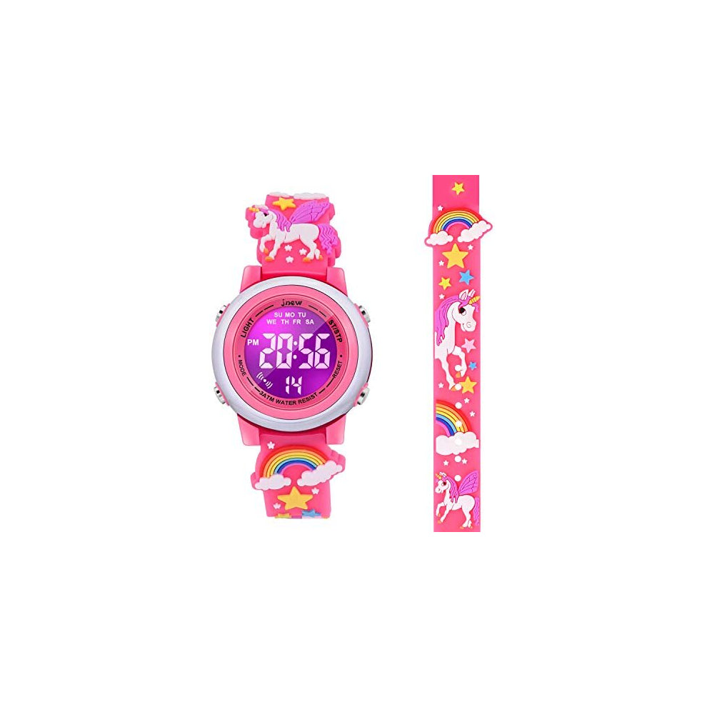 Stocking Stuffers for Kids, 3D Cartoon Watches for Kids Ages 3-8 Unicorn Toys for 4-10 Year Old Kids Thanksgiving Gifts Toddler Educational Gifts Toys
