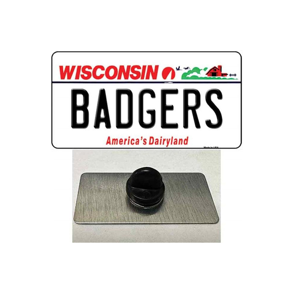 Smart Blonde PIN-LP-13122 1.5 x 0.75 in. Decalrs Novelty Rectangle Metal Hat Pin