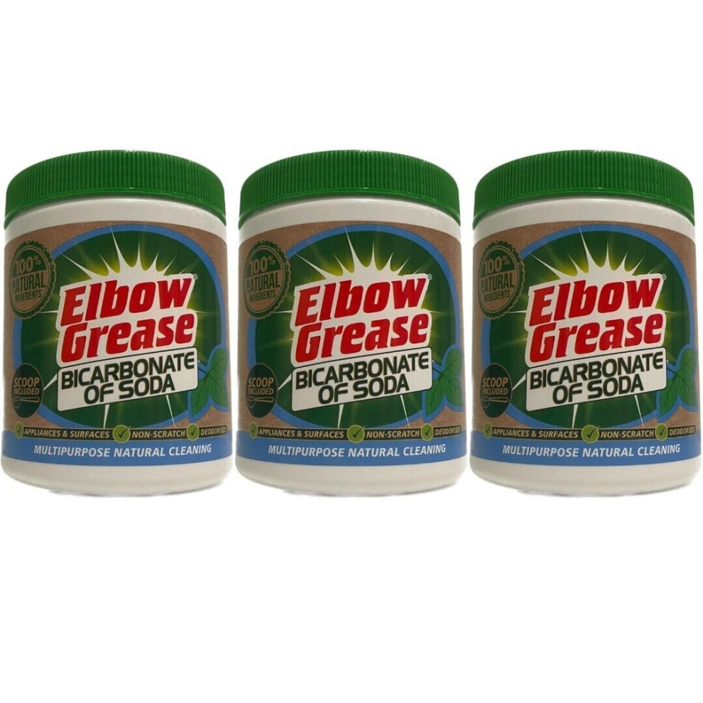 Elbow Grease Bicarbonate Of Soda 500g Pack of 3