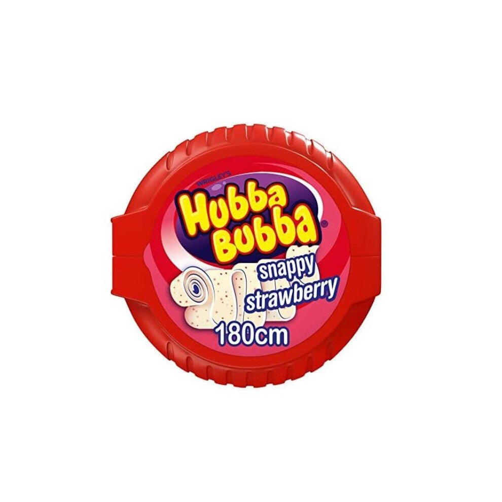 Hubba Bubba Bubble Tape Strawberry (Pack of 2)
