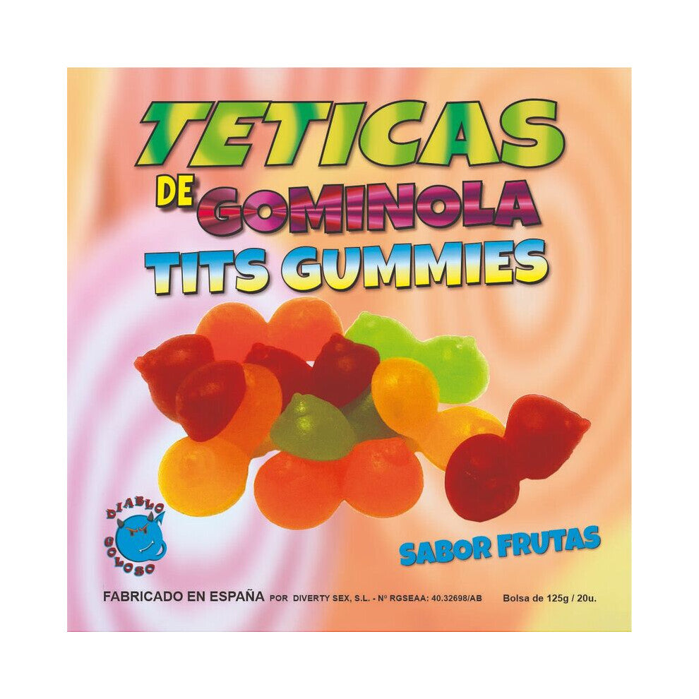 DIABLO GOLOSO - ASSORTED GLOSSY GUMMY Teats