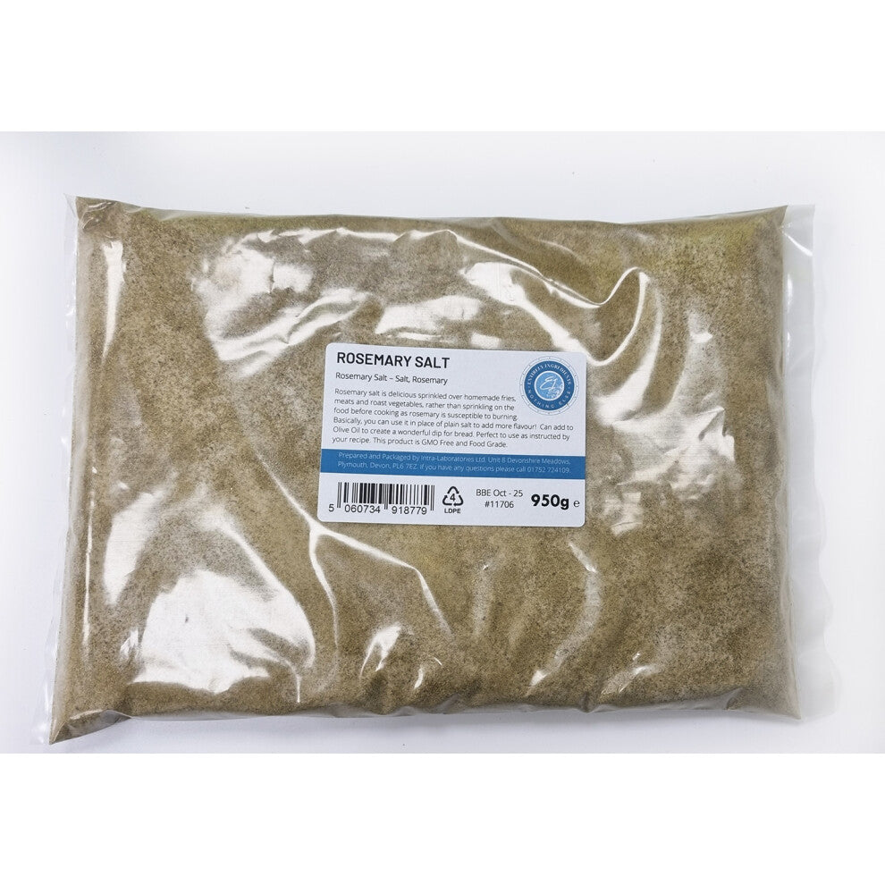 Rosemary Salt - Food Grade - Perfect for Focaccia & Roasts 950g