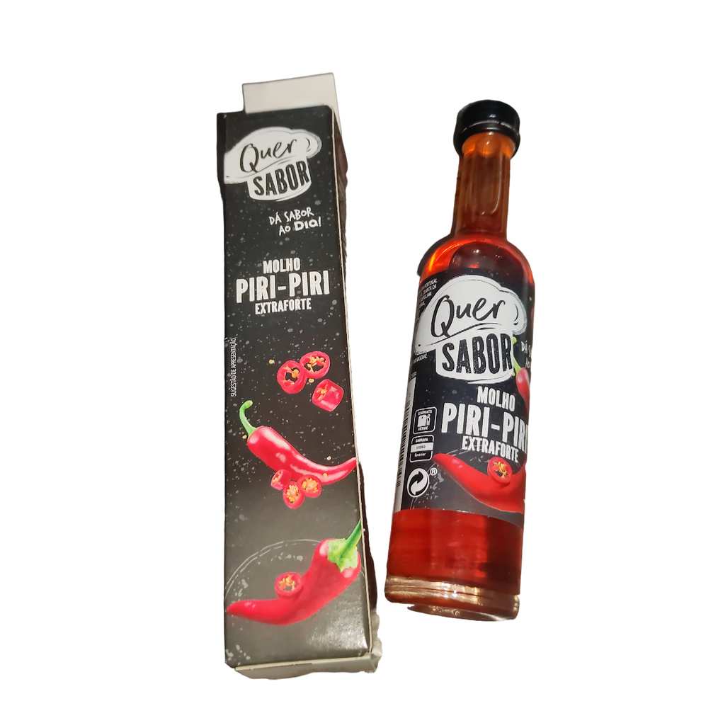 2 x Portugal Hot Sauce EXTRA STRONG Quer Sabor Portuguese Piri Piri