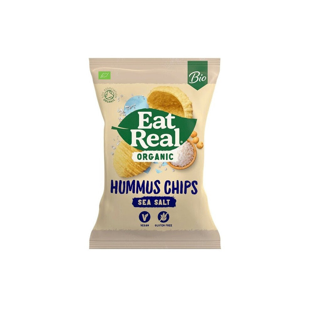 Eat Real Hummus Sea Salt 110g (Pack of 10)