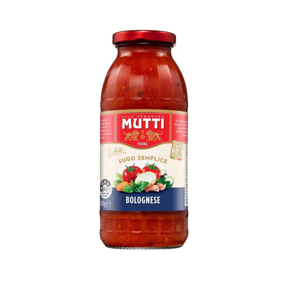 Mutti Bolognese Sauce 400g (Pack of 6)