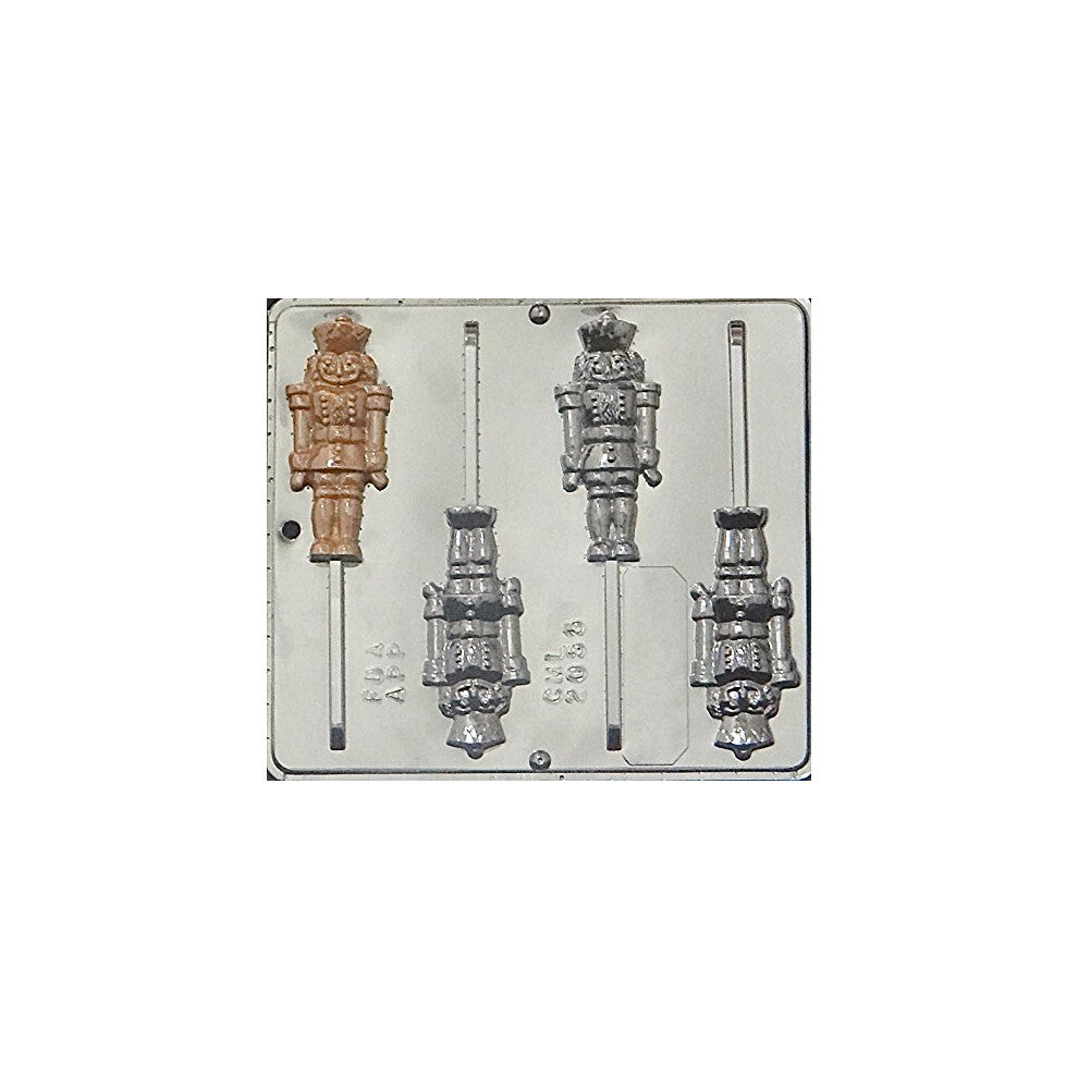 Nutcracker Lollipop Lollipops Chocolate Candy Mold Christmas 2055