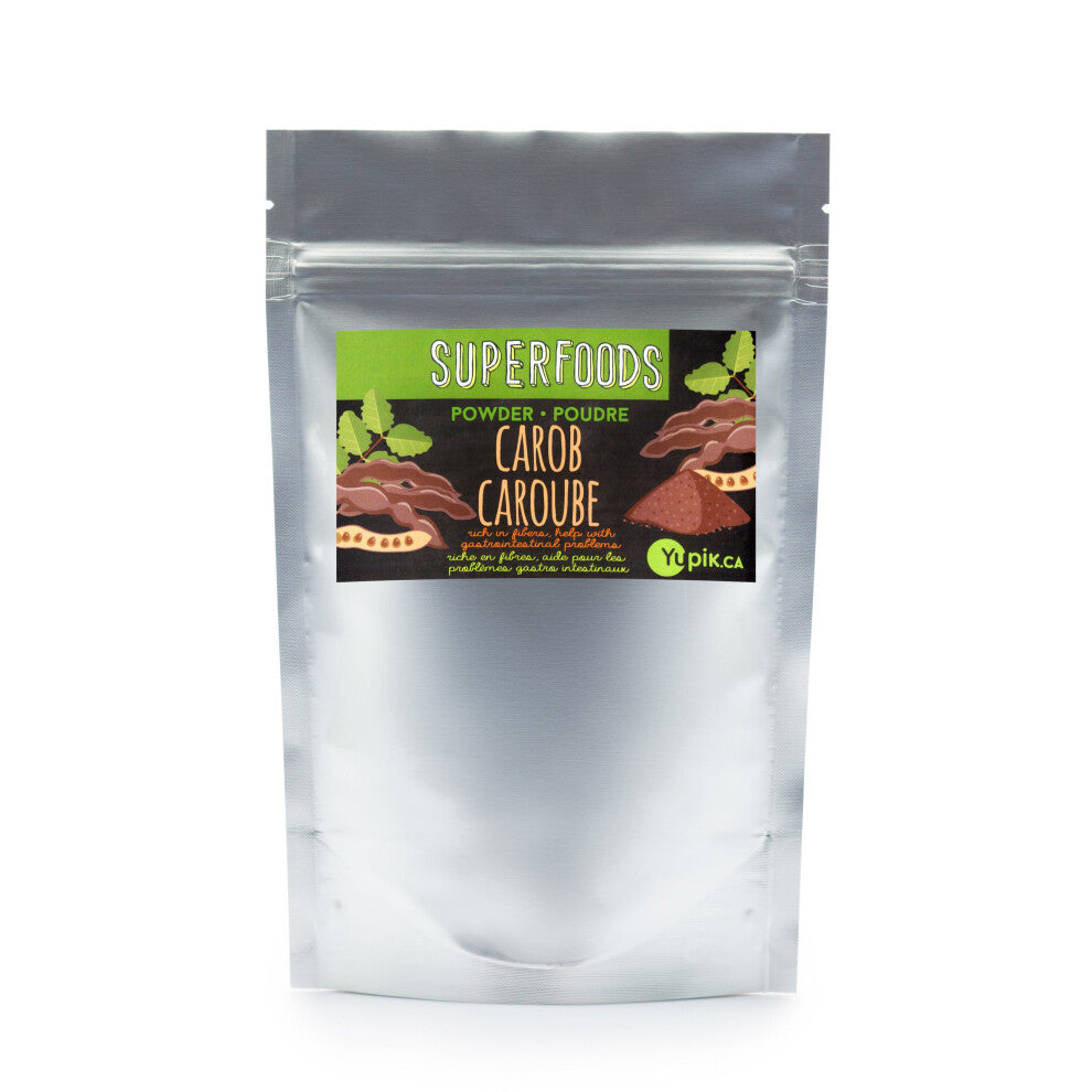 Yupik Organic Pure carob Powder Superfood, 88 Ounce