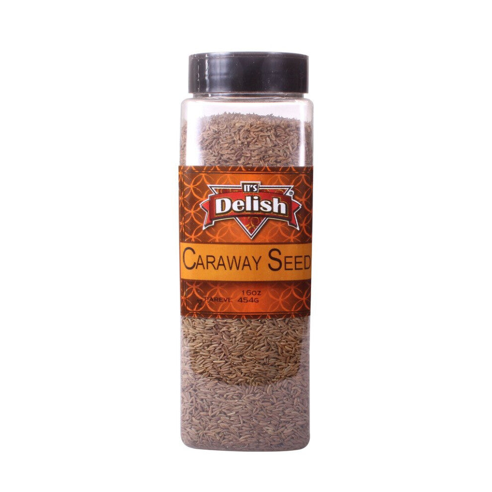 gourmet caraway Seeds by Its Delish, 16 Oz Large Jar