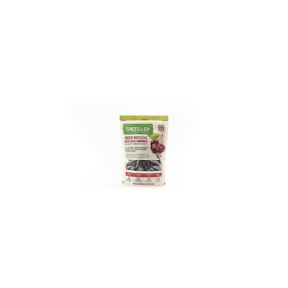 | Dried Dark Sweet Cherries (pitted) | 100% Natural Dried Fruits | Healthy Snack | Non-sulphured, Vegan | No