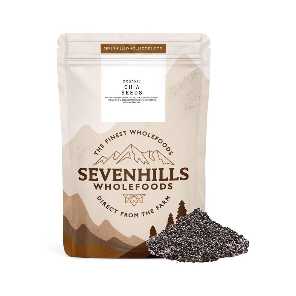 Sevenhills Wholefoods Organic Chia Seeds 1kg