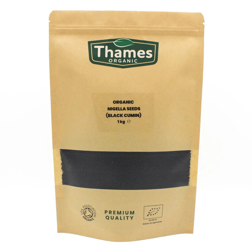Organic Nigella Seeds (also known as Black Cumin or Kalonji) - 100% Pure and Natural - Nutritious, Flavorful, and