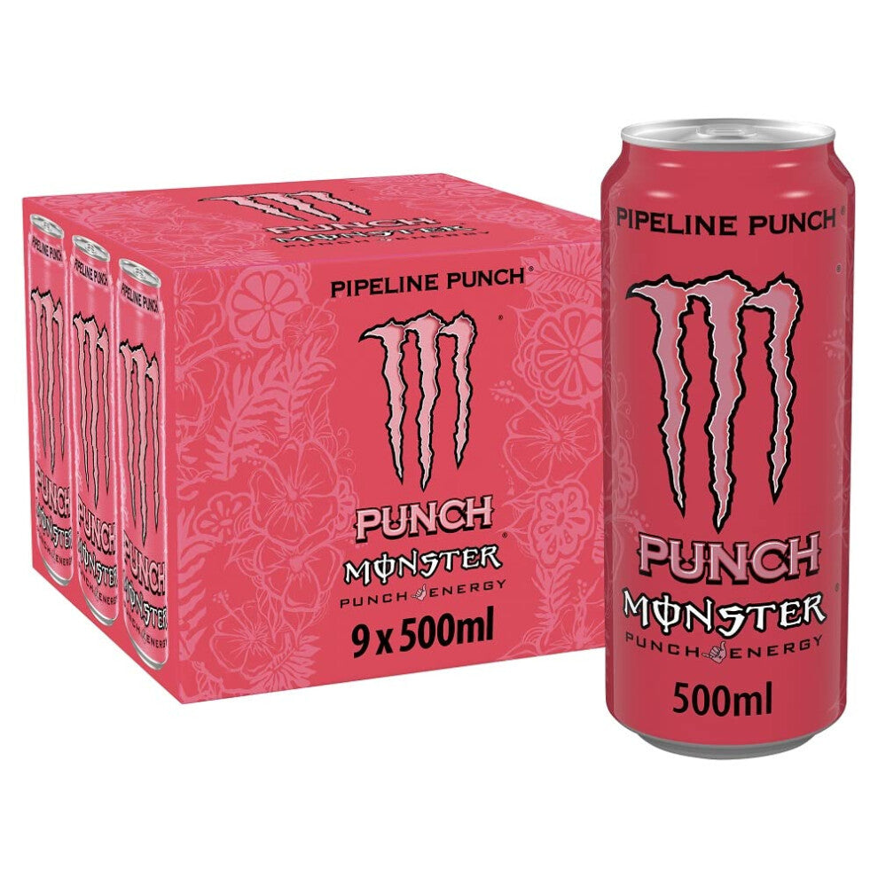 Pipeline Punch Energy Drink, 9 x 500 ml