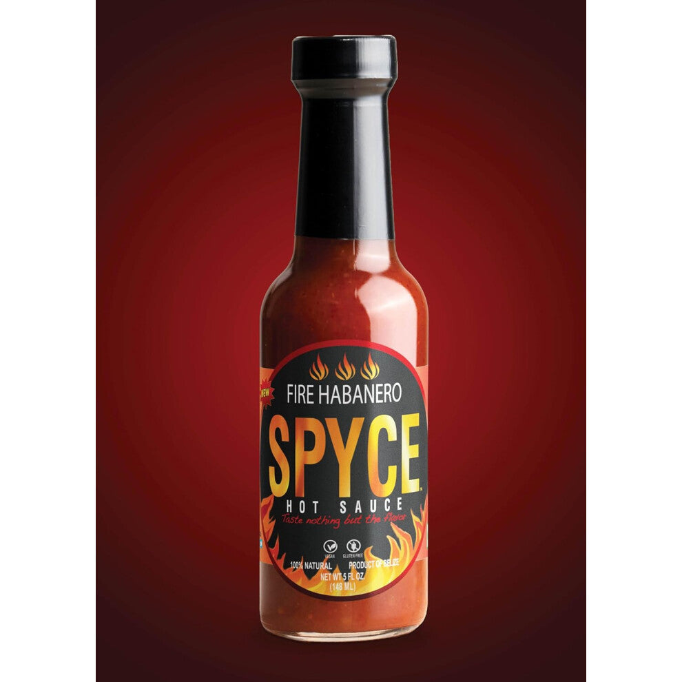 (Pack Of 12) Spyce Hot Sauce Gift Item Habanero Sauce 148ml