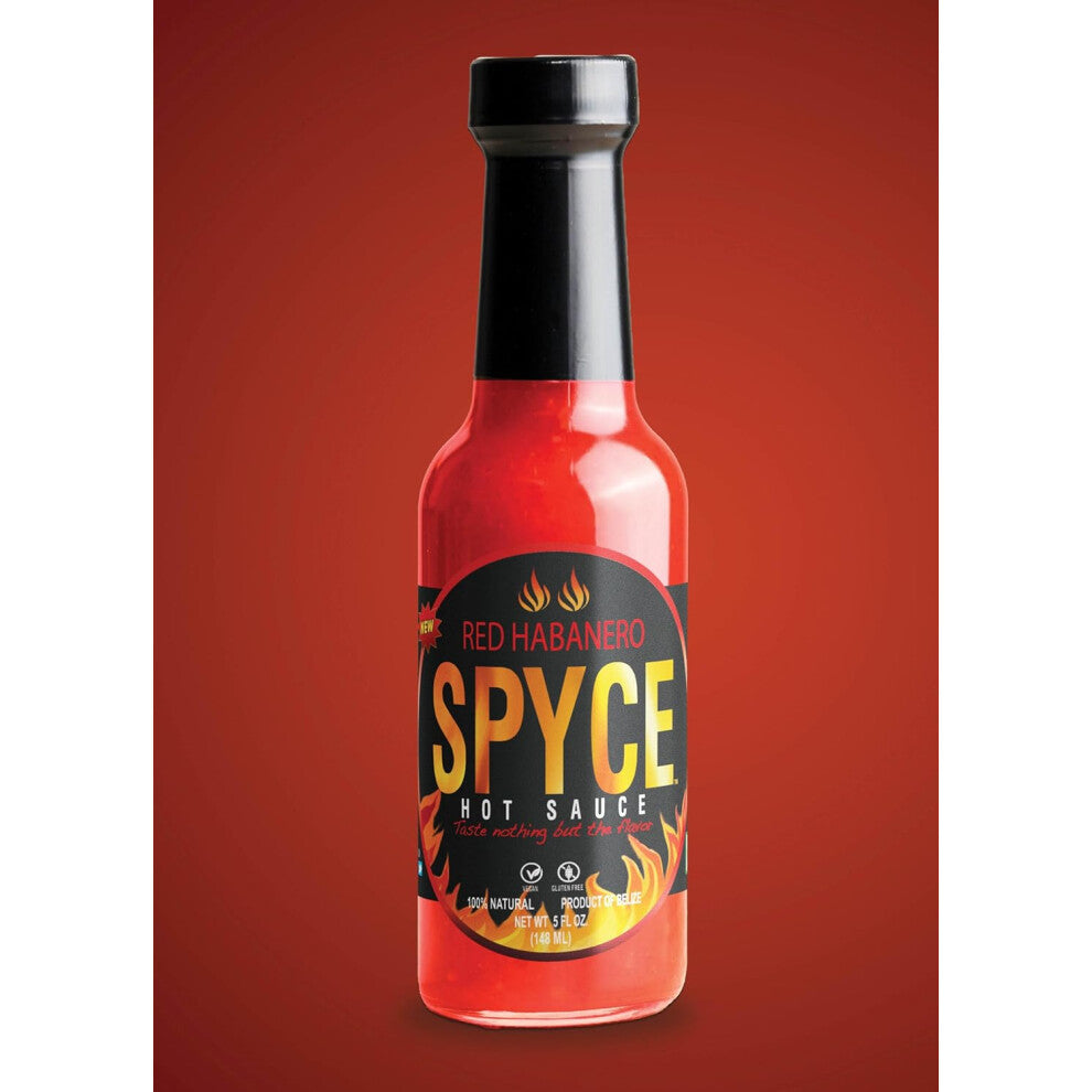 (Pack Of 3) Spyce Hot Sauce Gift Item Red Habanero 148ml