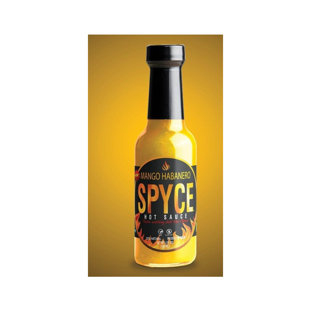(Pack Of 6) Spyce Hot Sauce Gift Item Mango Habanero 148ml
