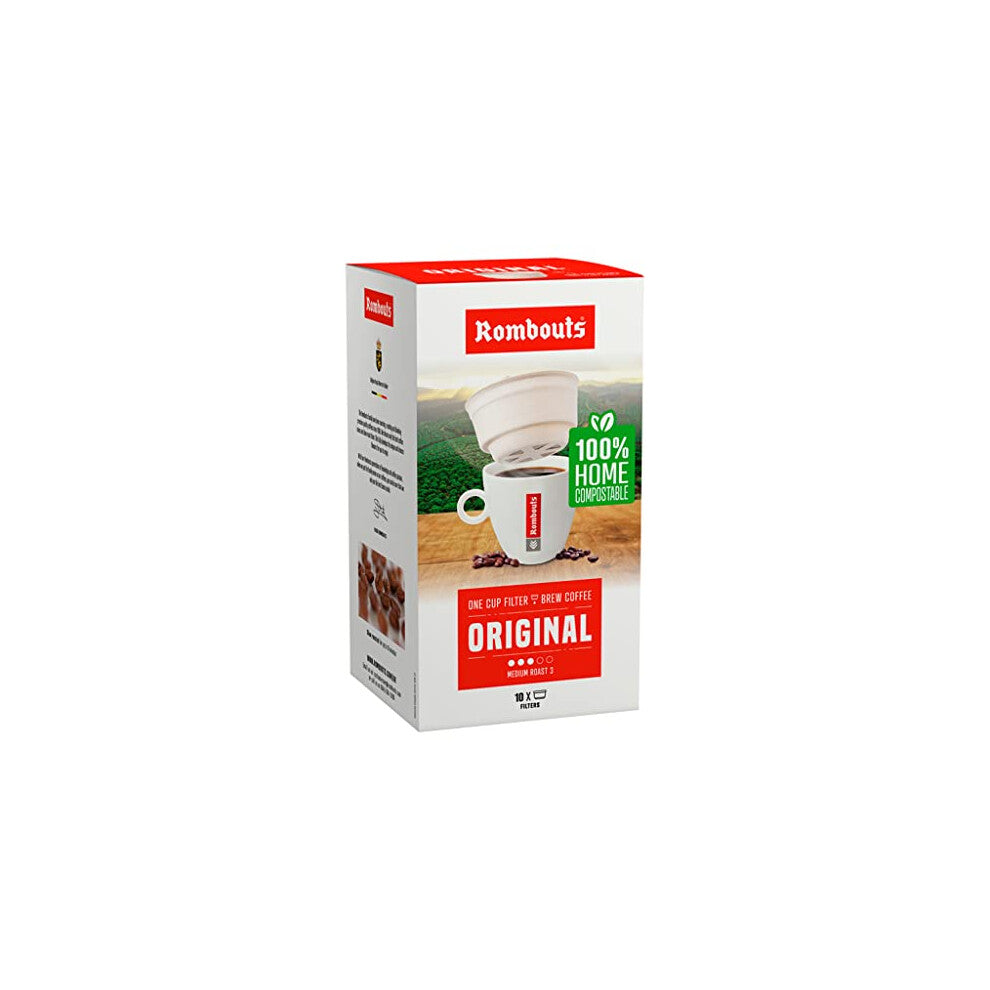 10 Original Compostable One Cup Filter Coffees 70g