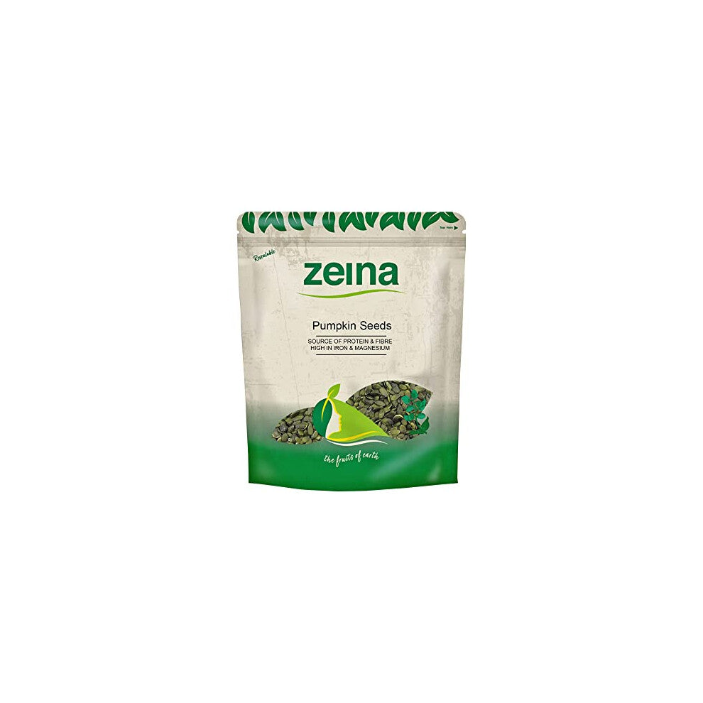 Zeina Pumpkin Seeds (1Kg) - Naturally Gluten Free and Vegan Approved Raw Pumpkin Seed Kernels with Protein, Fibre and Minerals