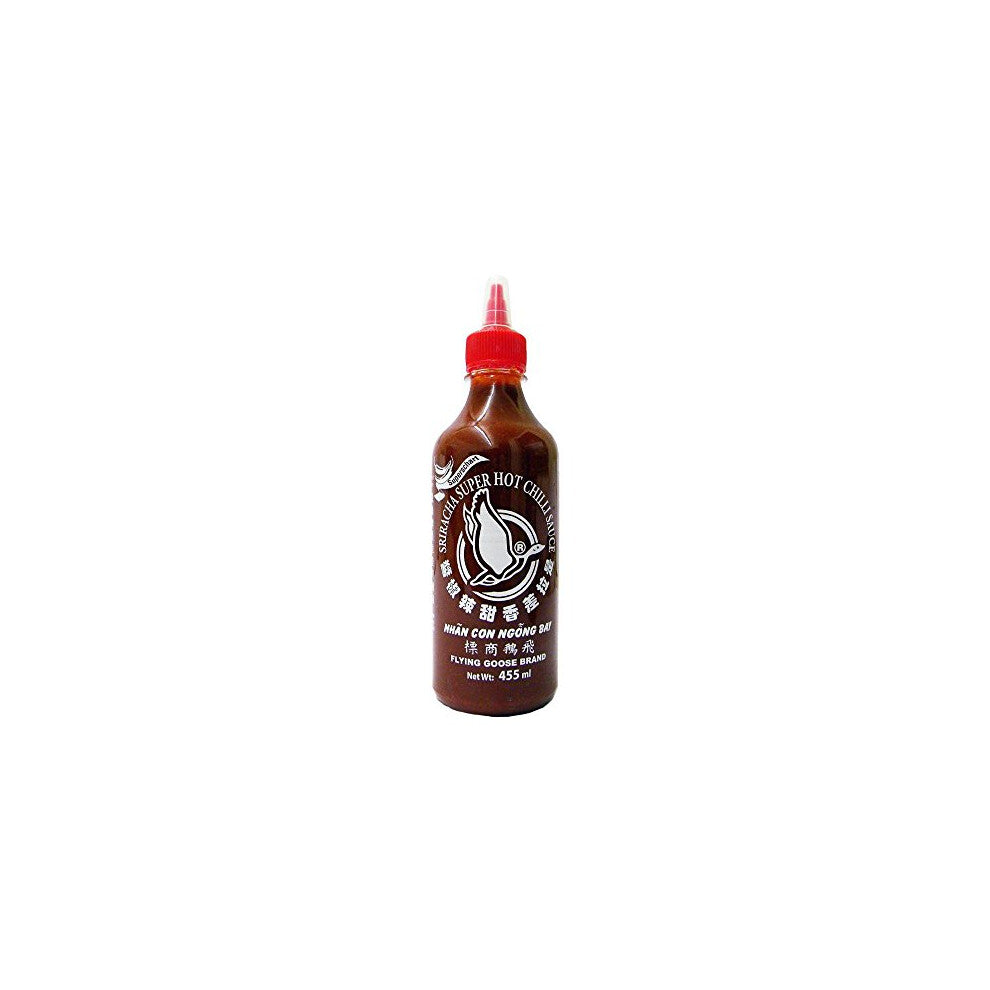 Flying Goose Sriracha Super Hot Chili Sauce 455 ml (Pack of 2)