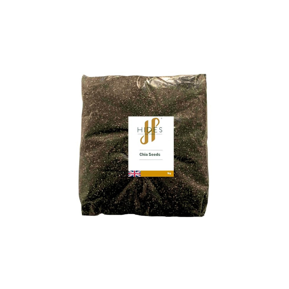 - Chia Seeds 1kg - GMO Free - Suitable for Vegetarians - Breakfast - Porridge - Granola - Salads - Seed Mixes - Smoothies - Baking - High in Omega 3